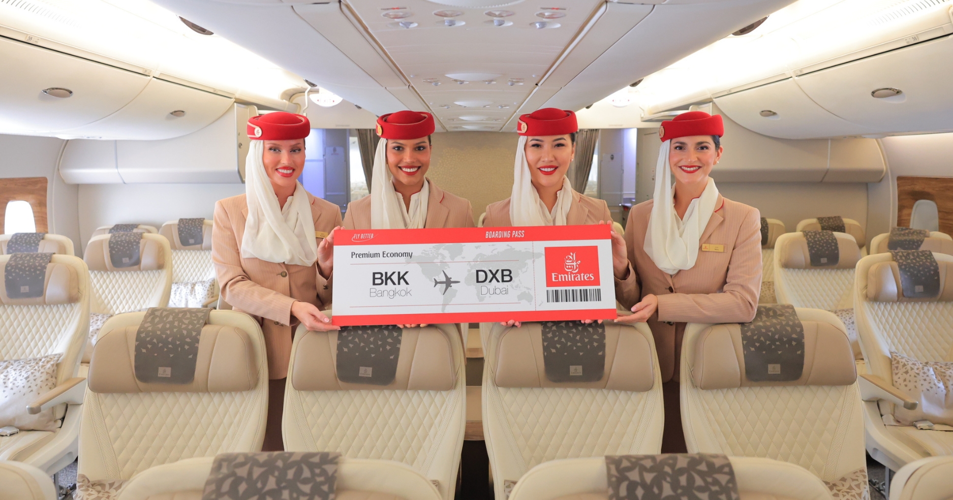 Emirates �Դ�����ͧ����� Premium Economy ����鹷ҧ��亖��ا෾� ��������ͧ�Թ A380 ��蹻�Ѻ������