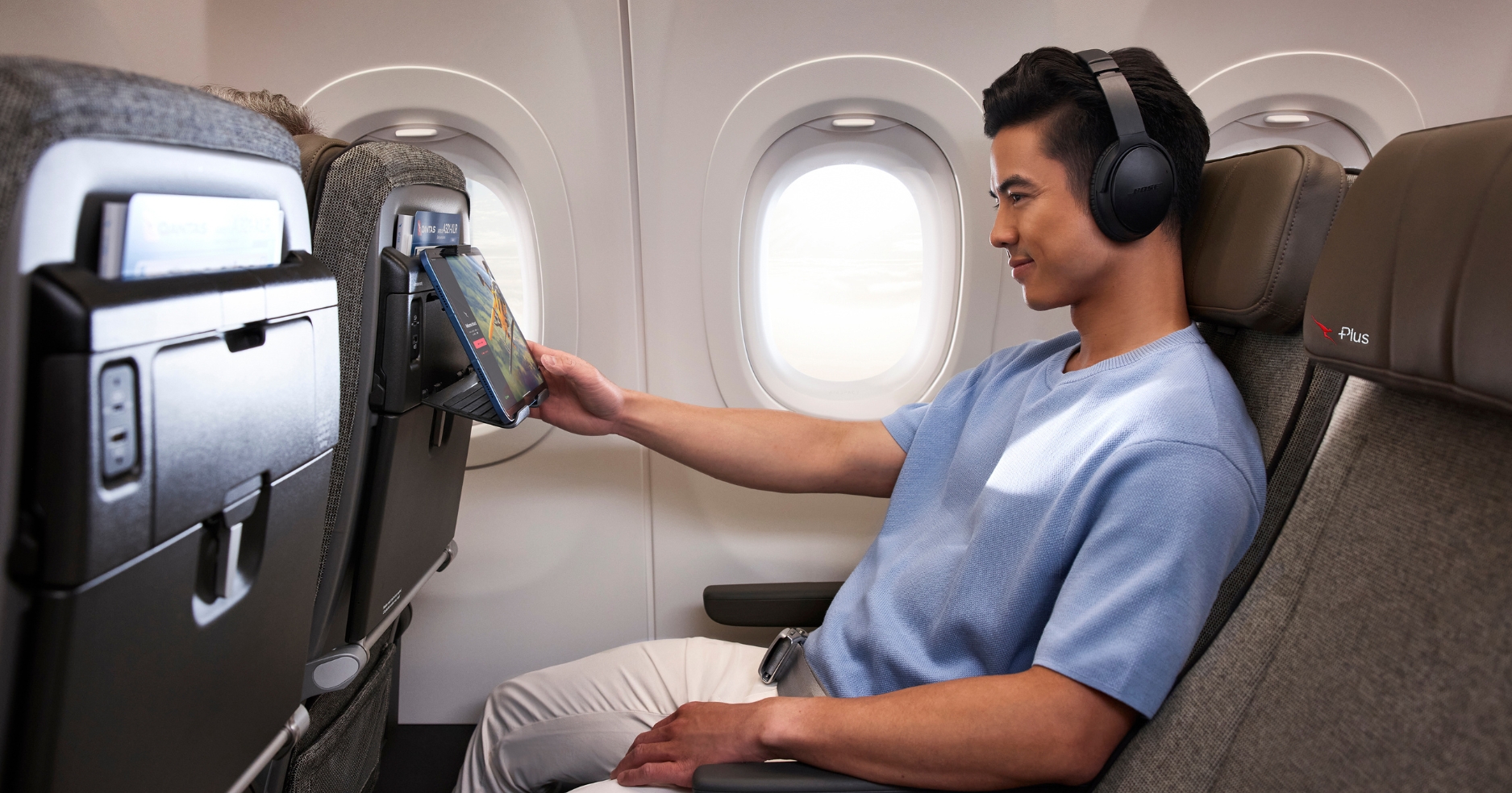 Qantas ����������ͧ��������� �Economy Plus�